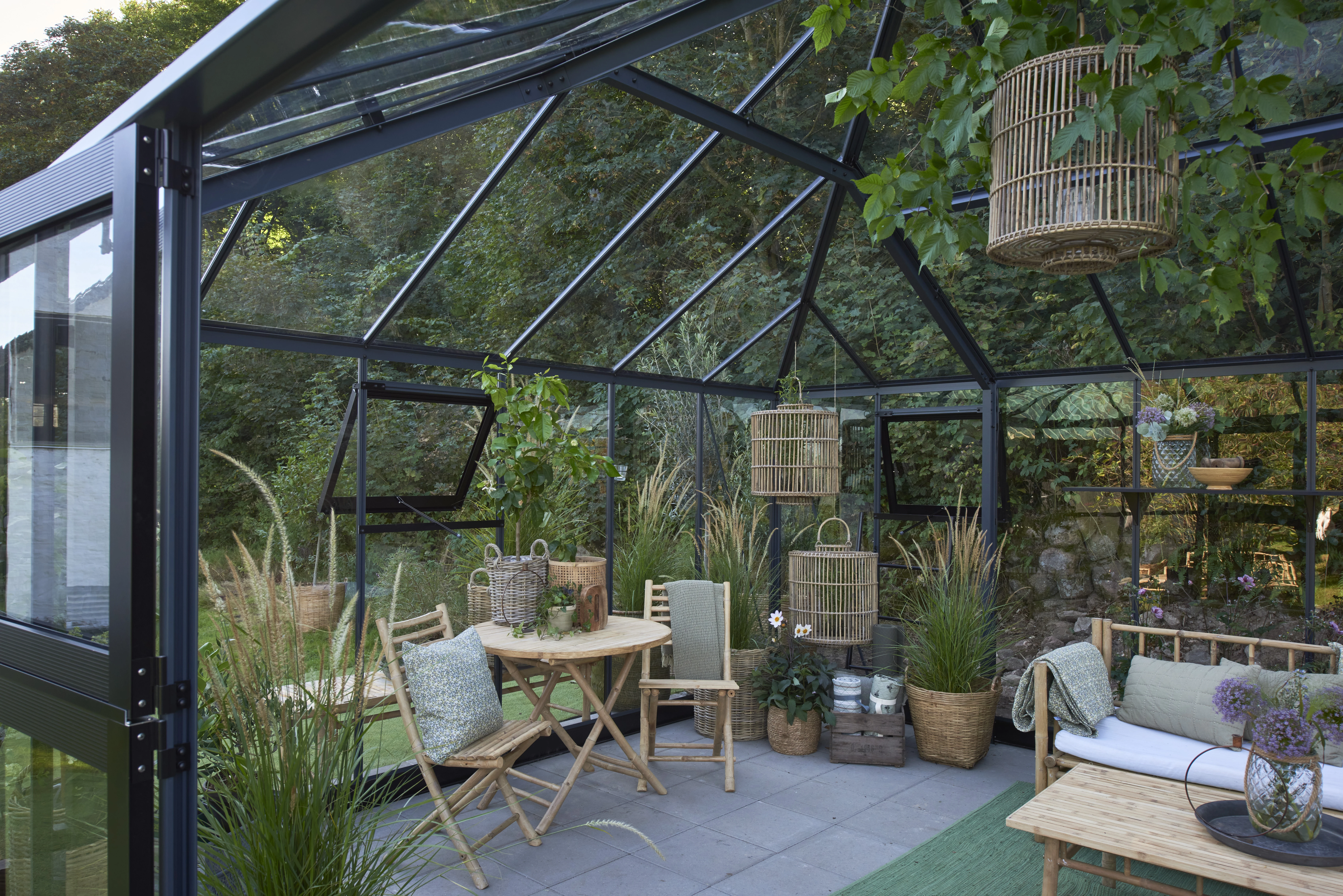 Royal Well Tuinkamer Grand Oase 25,6 m2 Antraciet - Afbeelding 2